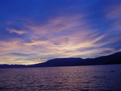 Beautiful Pend Oreille sunset