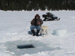 Look how thick the ice was at Paulina in spring of 2008!