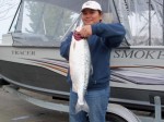 Massive kokanee at Wallowa Lake