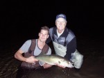 Rick with his "bonus" 11 pound walleye...