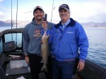 Rick and Brad hold a nice little hookjaw cutty...