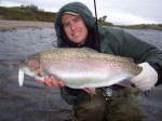 Mark with his Diefenbaker fish...