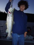 This fat 5 LB.+ brown tied for Alec's biggest brown ever!