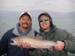 Brad and Mark with a nice 6 pound fish...