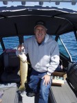 Rick with a 4.5 pound brown...