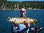 Ted Neal's fist brown over 10 LB. This gourgeous hookjaw was almost 11 LB. His first trip to East Lake. Congrats Ted!