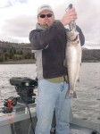 Dick Swan with a chunky fish.