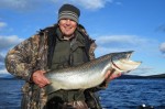 Eric Cole finally broke through in a big way. His first brown trout over 10 LB. turned out to be this 21 LB. MONSTER!