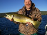 Phil with a 9 plus pound brown...