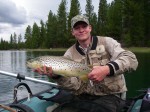 Russell with his pretty brownie...