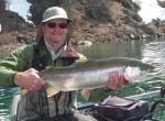 Scott with his big Wickiup rainbow...