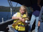 Kids like to fish for browns too!