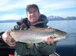 Mark K. with his brown from the Tahoe trip...
