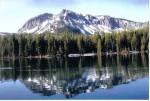 Paulina peak reflecting off the lake...