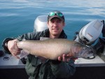 Mark with his 7.75 pound fish...