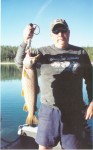 Tom Loomis with a beautiful 6 lb. brown