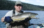 Jimmy Lewis with his 9.5 pounder...