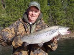 John with a pretty 8.5 pound hen...