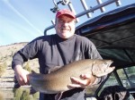 Rick Coffin with his Monster 18 LB. bull!