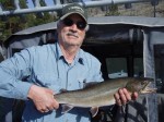 Rick Arnold with a small catch