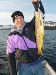 Paulina Lake early season brown...