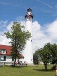 Wind Point lighthouse in Racine...
