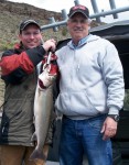 Ray and Rick with a fat 6 pounder.